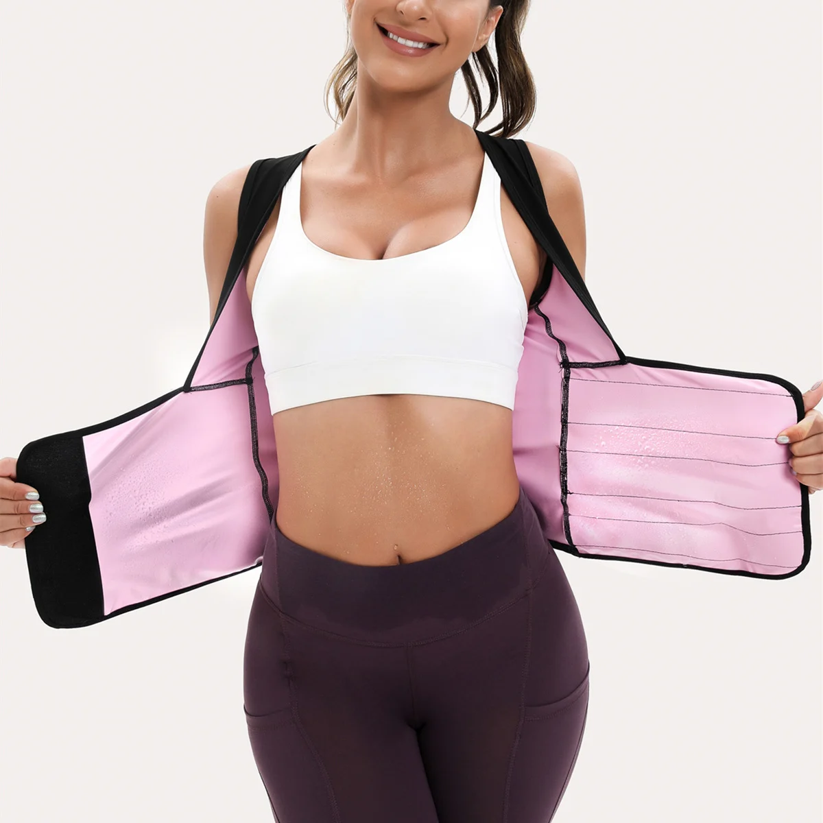 Generation Hair Sealing Waist Sweat-breaking Sports Body-shaping Top Waist-sealing… — image 8