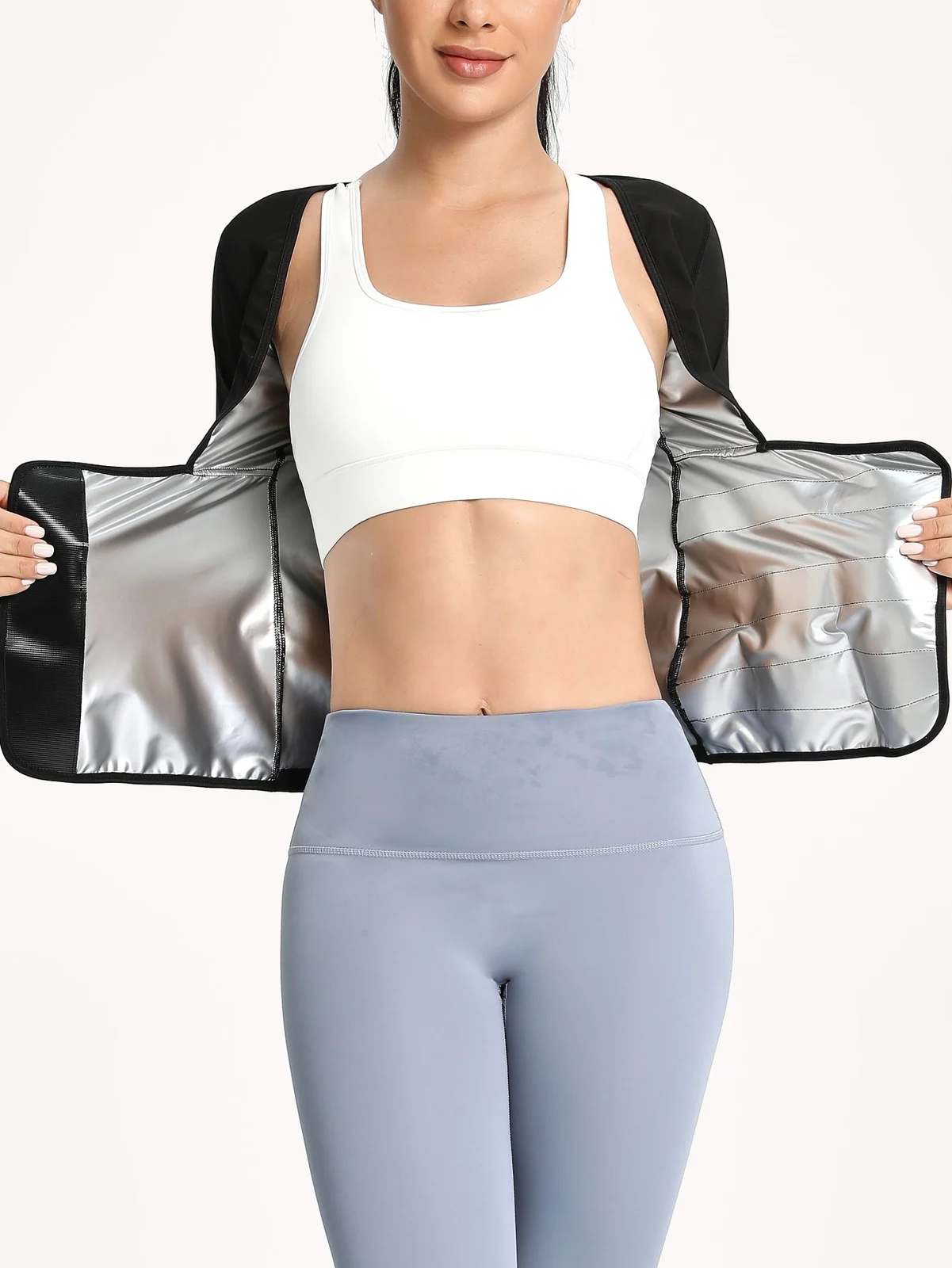 Generation Hair Sealing Waist Sweat-breaking Sports Body-shaping Top Waist-sealing… — image 2