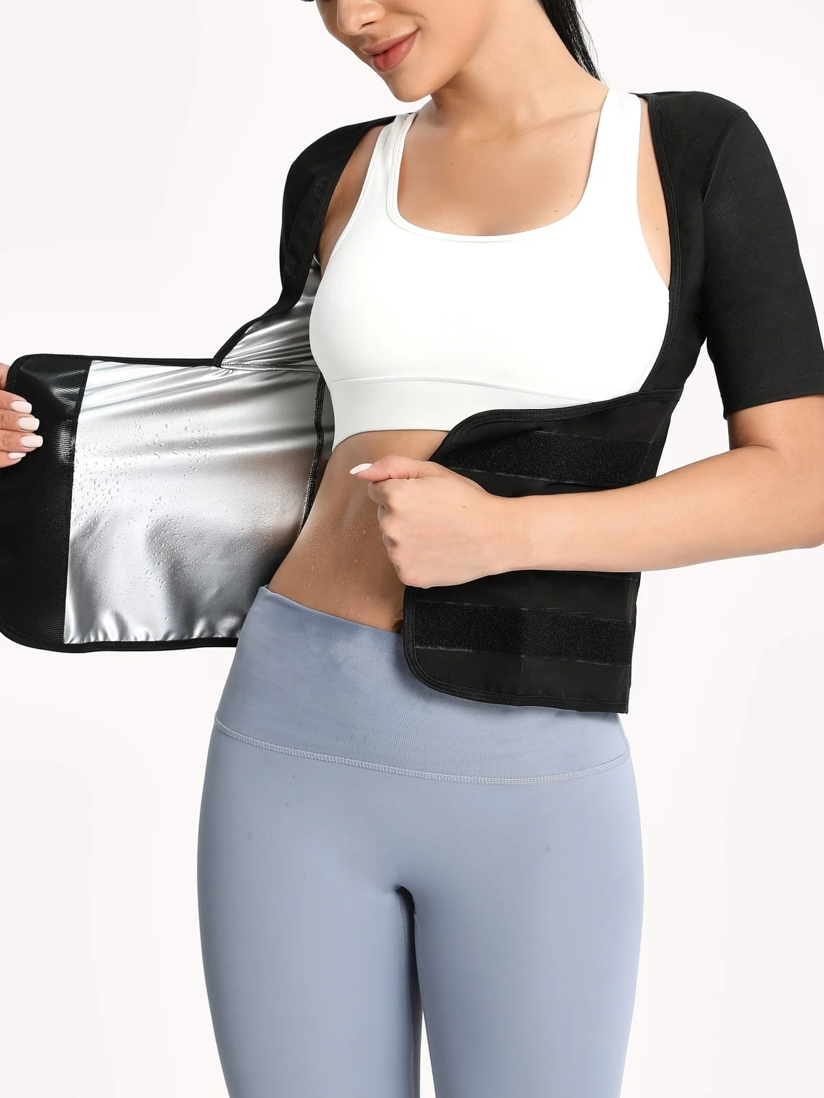 Generation Hair Sealing Waist Sweat-breaking Sports Body-shaping Top Waist-sealing… — image 4