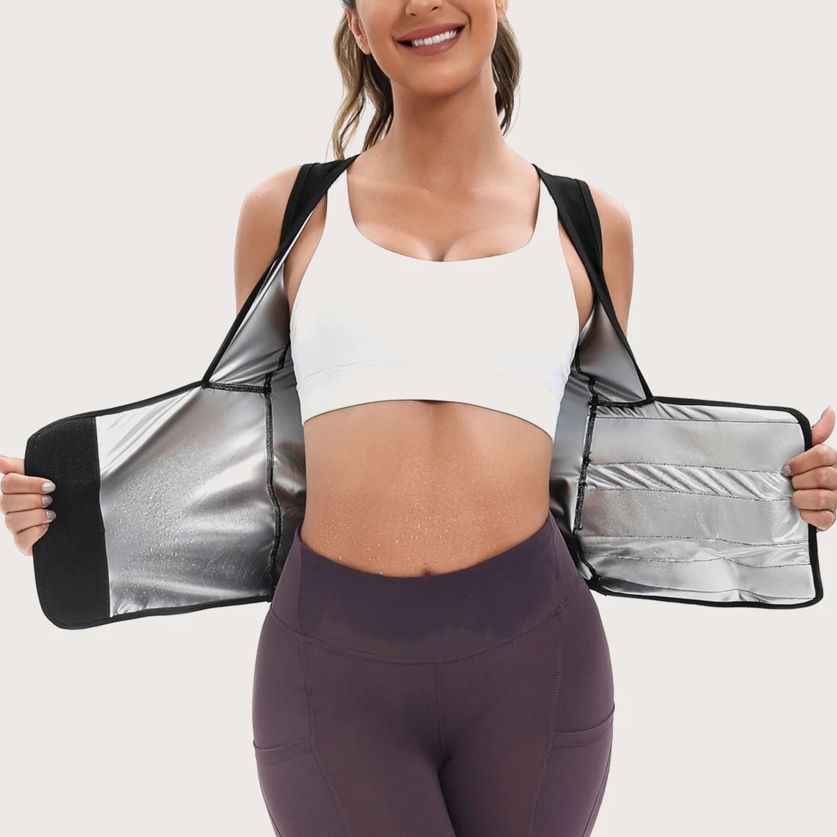 Generation Hair Sealing Waist Sweat-breaking Sports Body-shaping Top Waist-sealing… — image 5