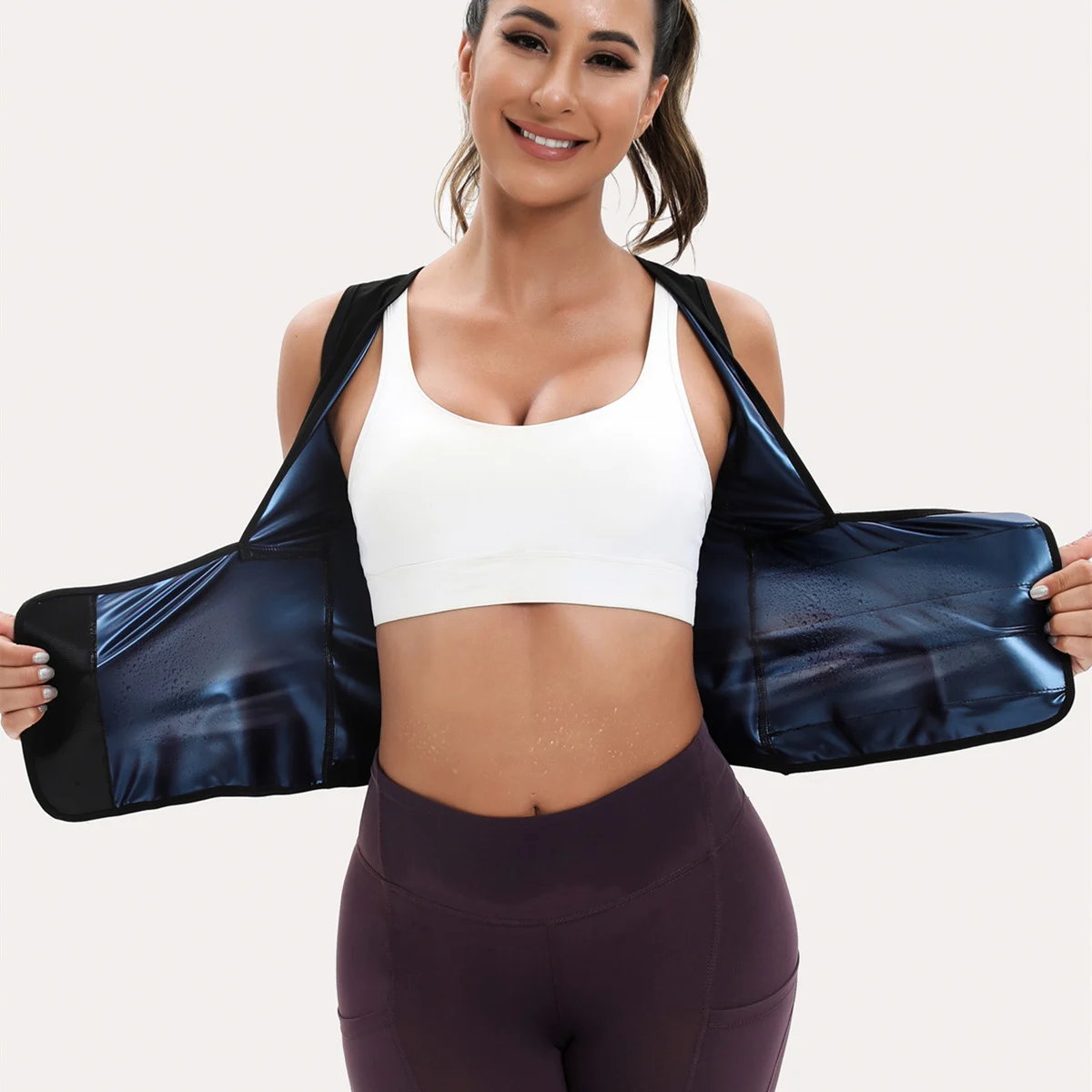 Generation Hair Sealing Waist Sweat-breaking Sports Body-shaping Top Waist-sealing… — image 3