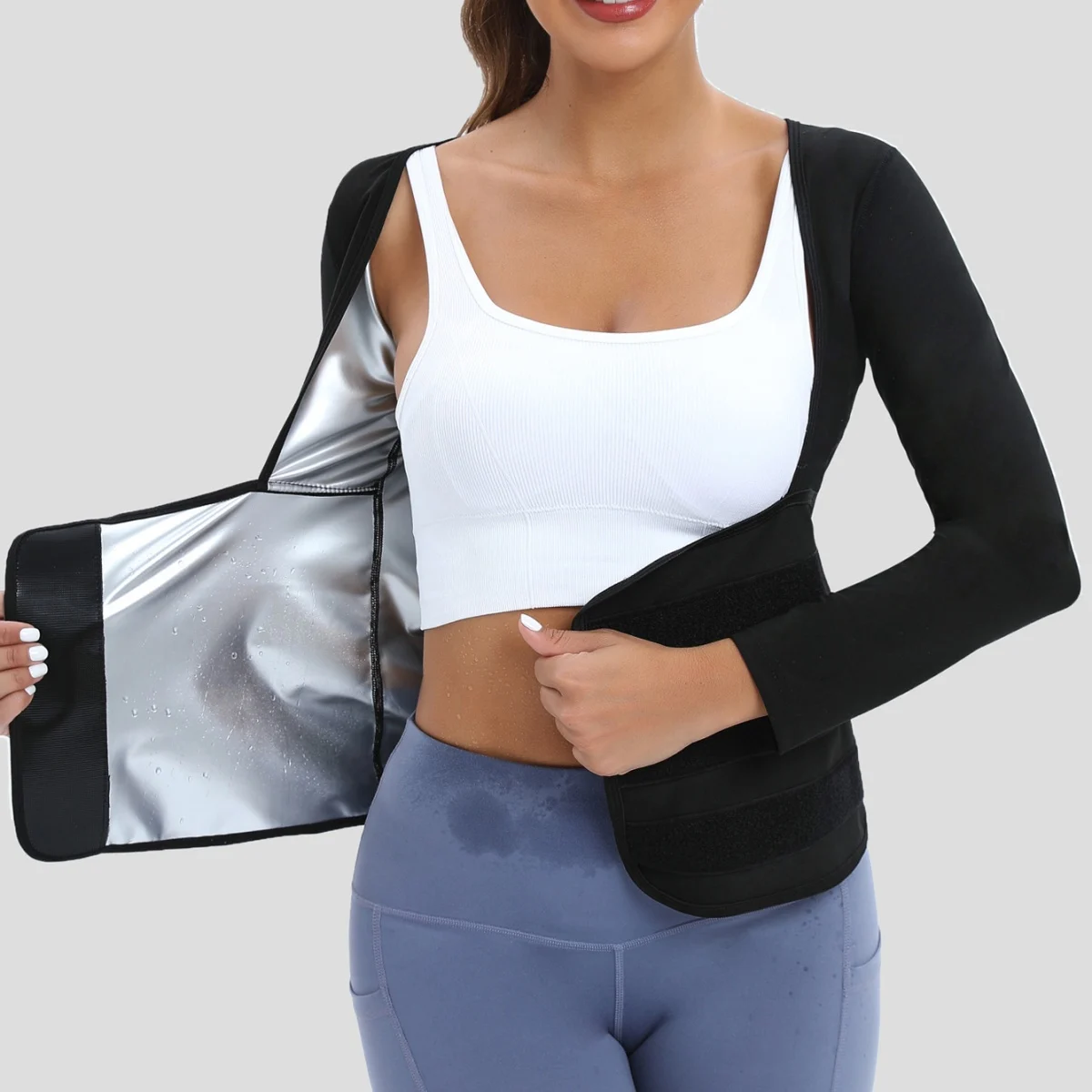 Generation Hair Sealing Waist Sweat-breaking Sports Body-shaping Top Waist-sealing… — image 6