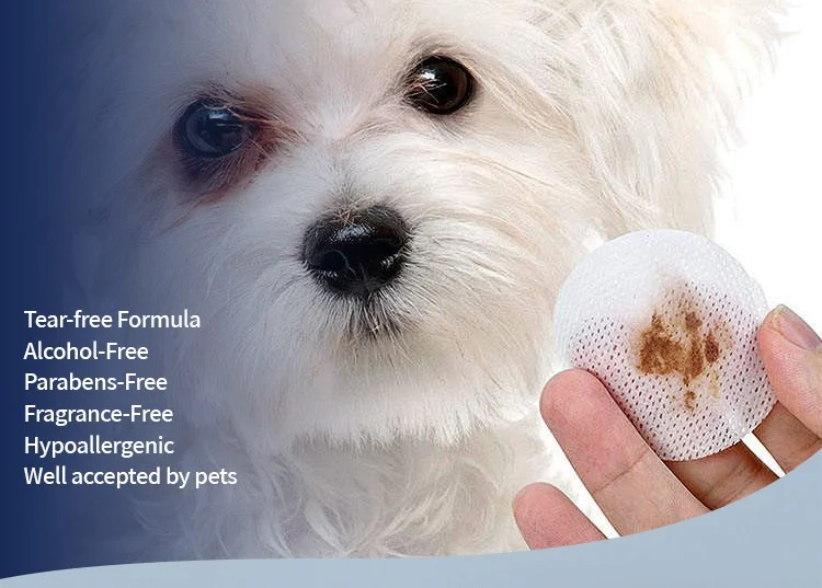 Gentle Pet Eye Wipes For Dogs & Cats, Tear Stain Remover. — image 8