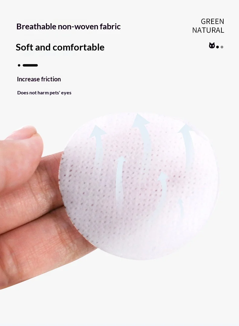 Gentle Pet Eye Wipes For Dogs & Cats, Tear Stain Remover. — image 4