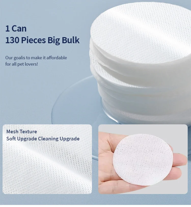 Gentle Pet Eye Wipes For Dogs & Cats, Tear Stain Remover. — image 7