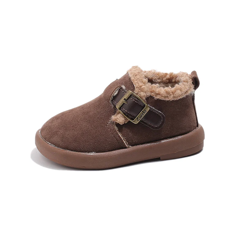 Girls Winter Velvet-lined Casual Warm Shoes — image 3