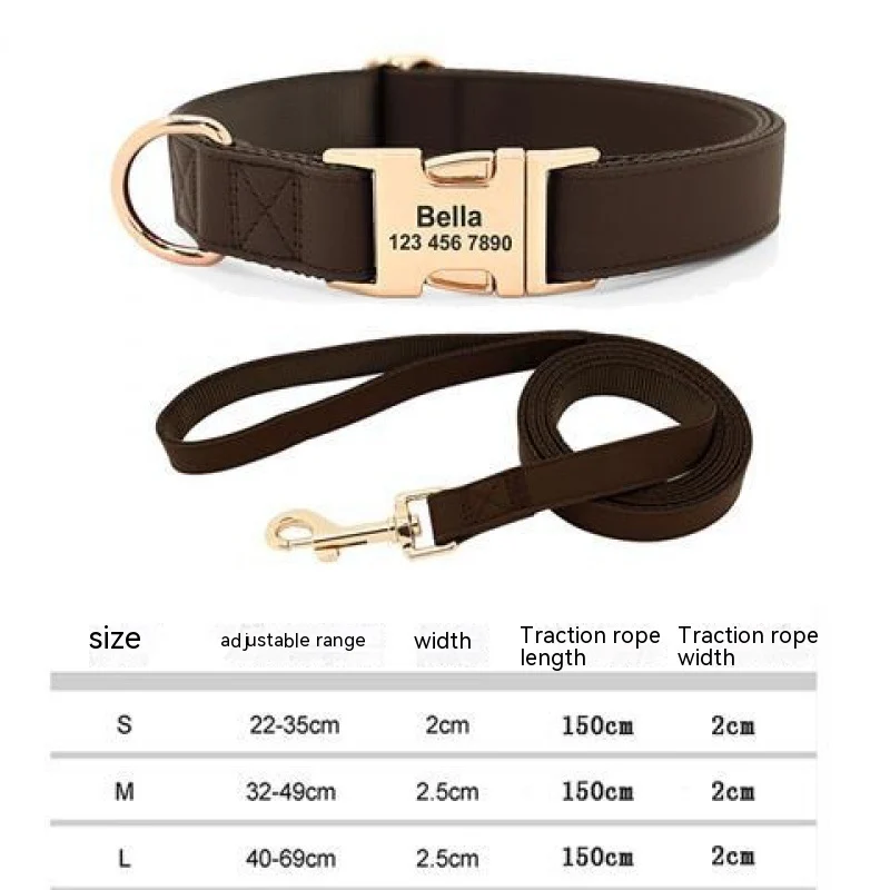 Gold Collar Dog Tag Anti Loss — variant image