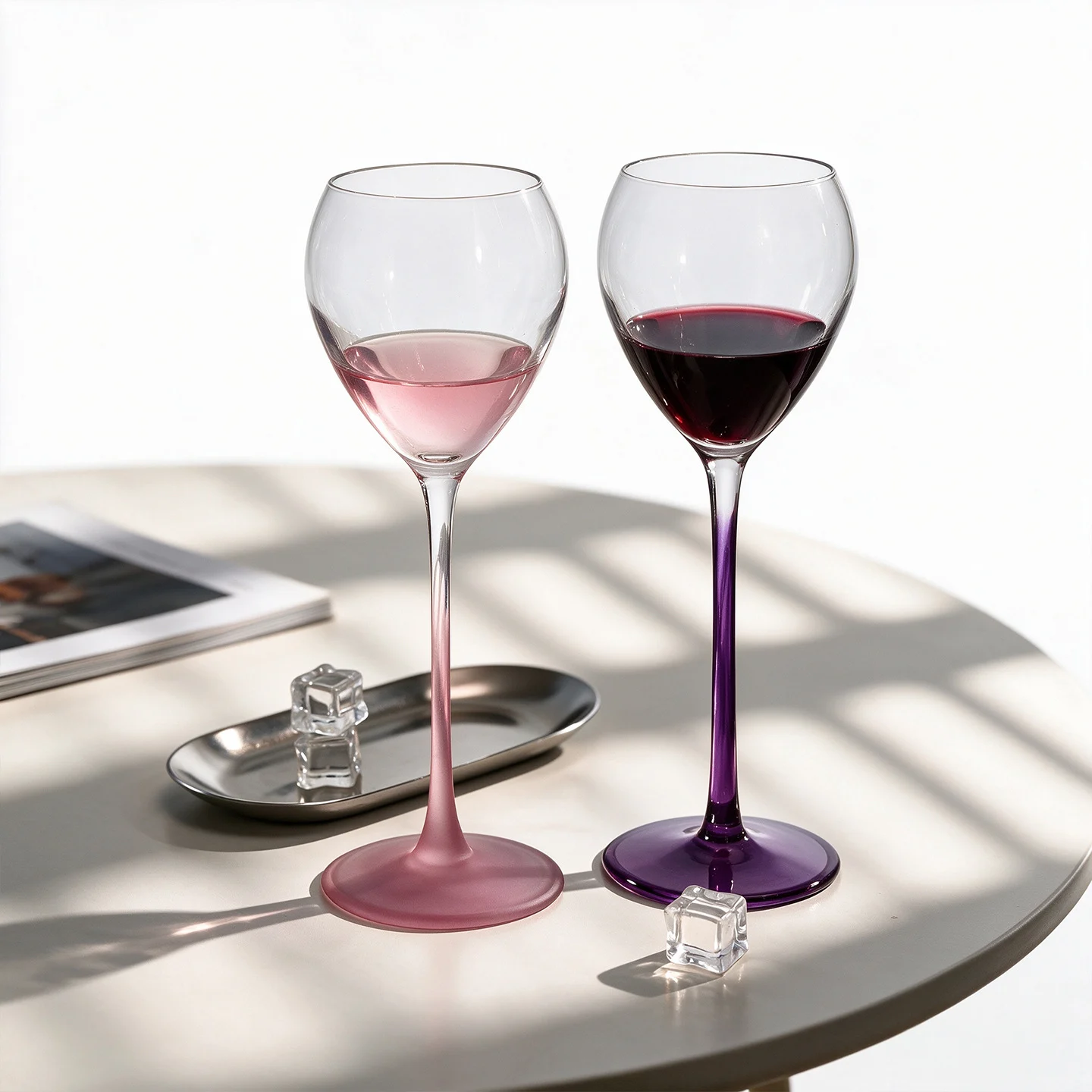Gradient Glass High-stemmed Wine For Home Use — image 7