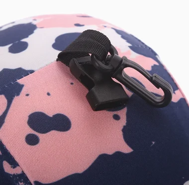 Graffiti Camo Print Micro Bead U Shaped Neck Pillow, Adjustable Strap Travel Pillow… — image 2