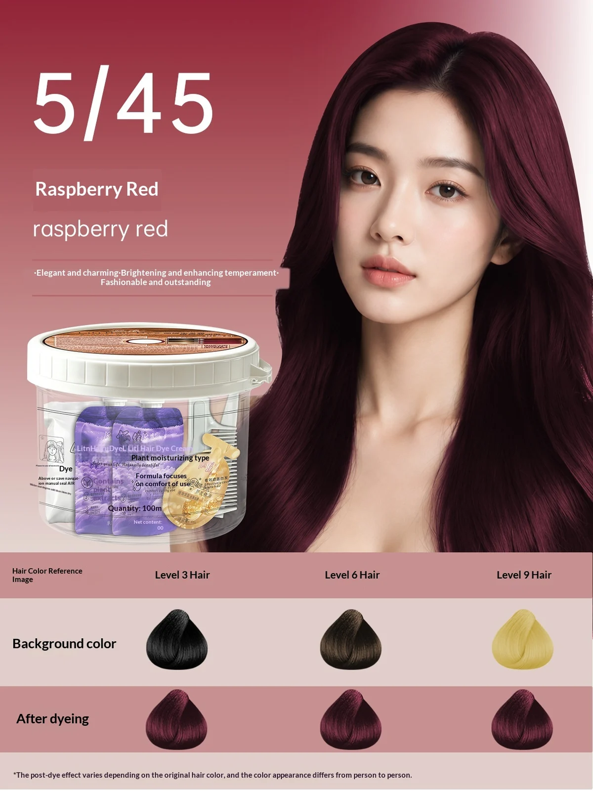 Gray Hair Coverage Dye Gentle Plant-based Formula For Home Use — image 10