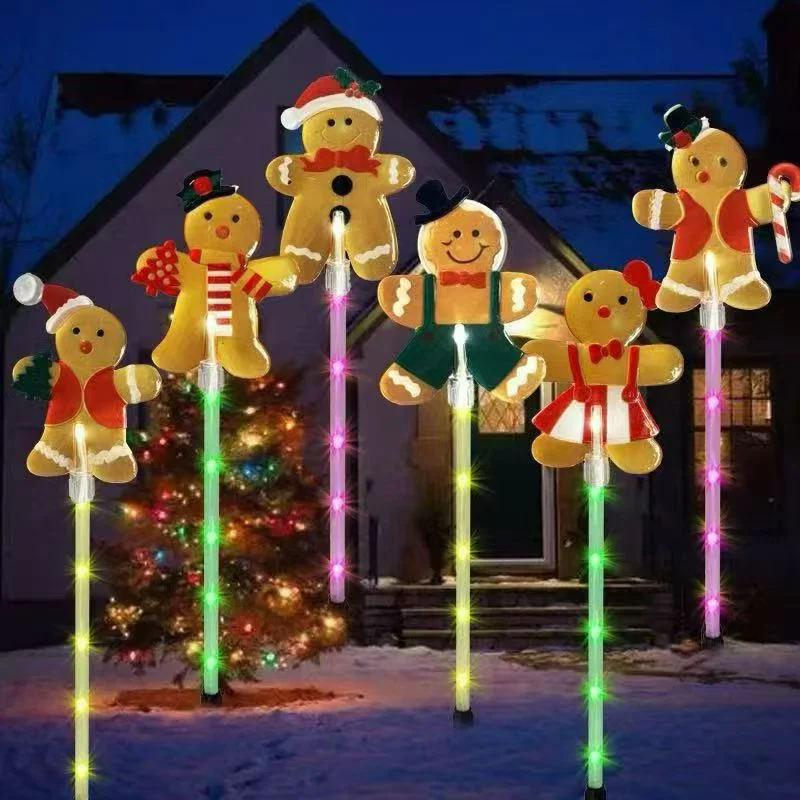 Ground-insertion LED Atmosphere Acrylic Christmas Holiday Lawn Light — image 19