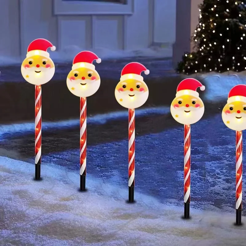 Ground-insertion LED Atmosphere Acrylic Christmas Holiday Lawn Light — image 8