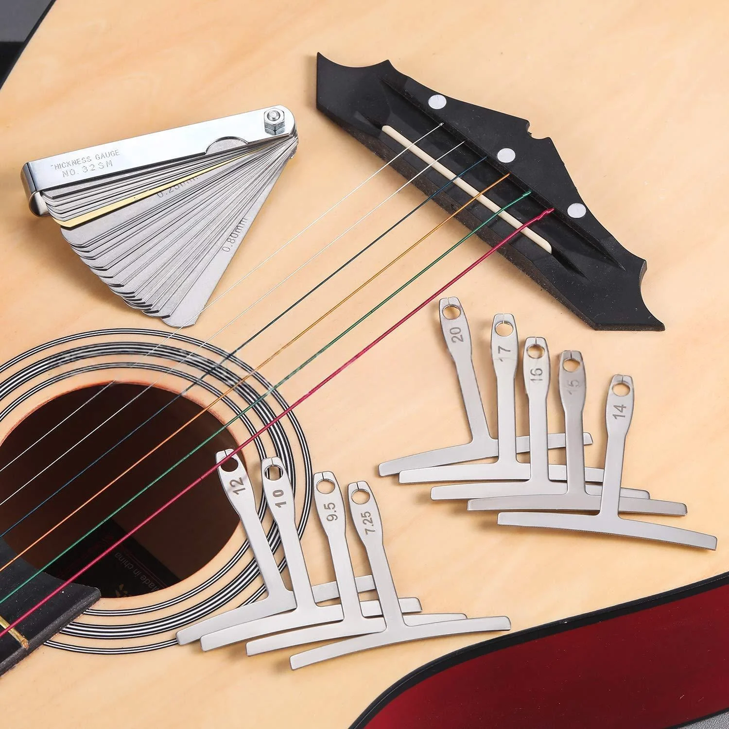 Guitar Repair Tool Kit For Maintenance Upkeep And Cleaning — image 4
