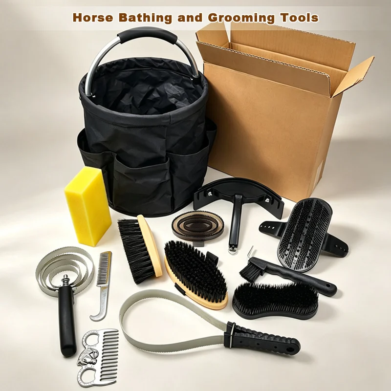 Hair And Beauty Tool Set With A Foldable Storage Bucket — image 4