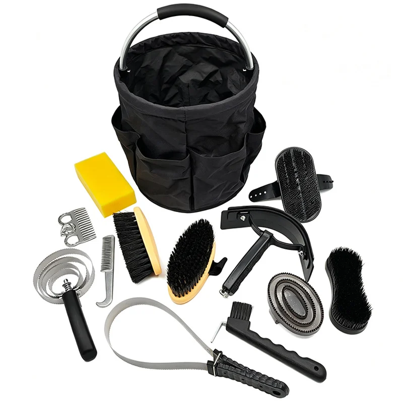 Hair And Beauty Tool Set With A Foldable Storage Bucket — image 3