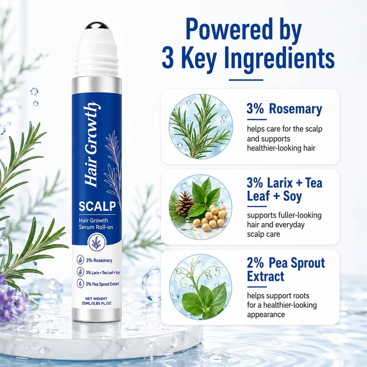 Hair Serum Roller For Gentle Care — image 7