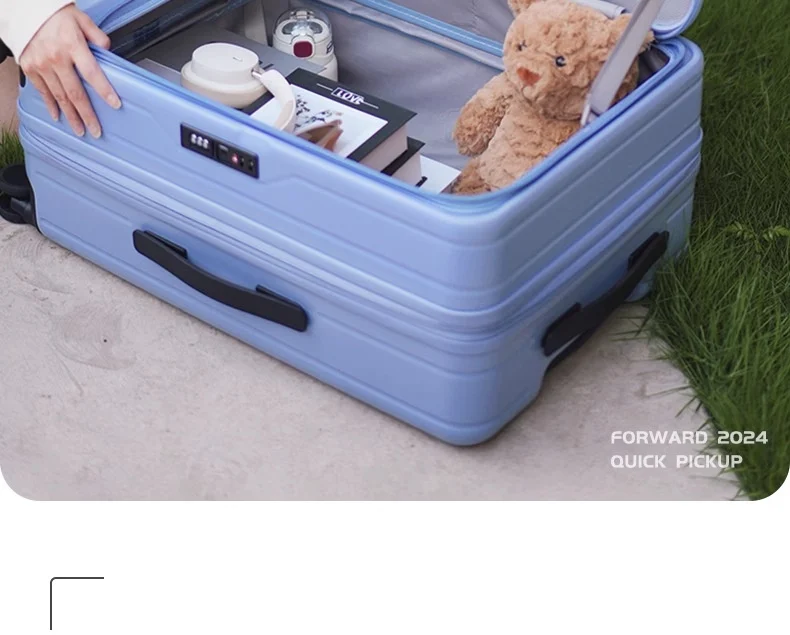 Haitang Chenhong--new Side-opening Expandable 20-inch Carry-on Rolling Suitcase… — image 8