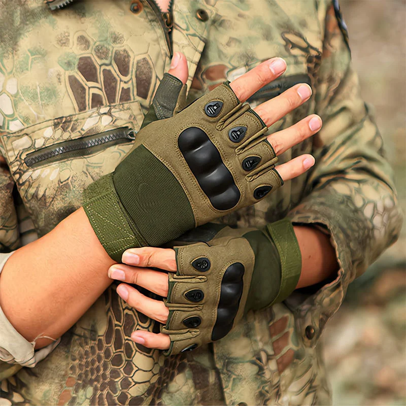 Half-finger Tactical Gloves, Men's Training, Fighting, Cycling, Motorcycle, Outdoor… — image 2