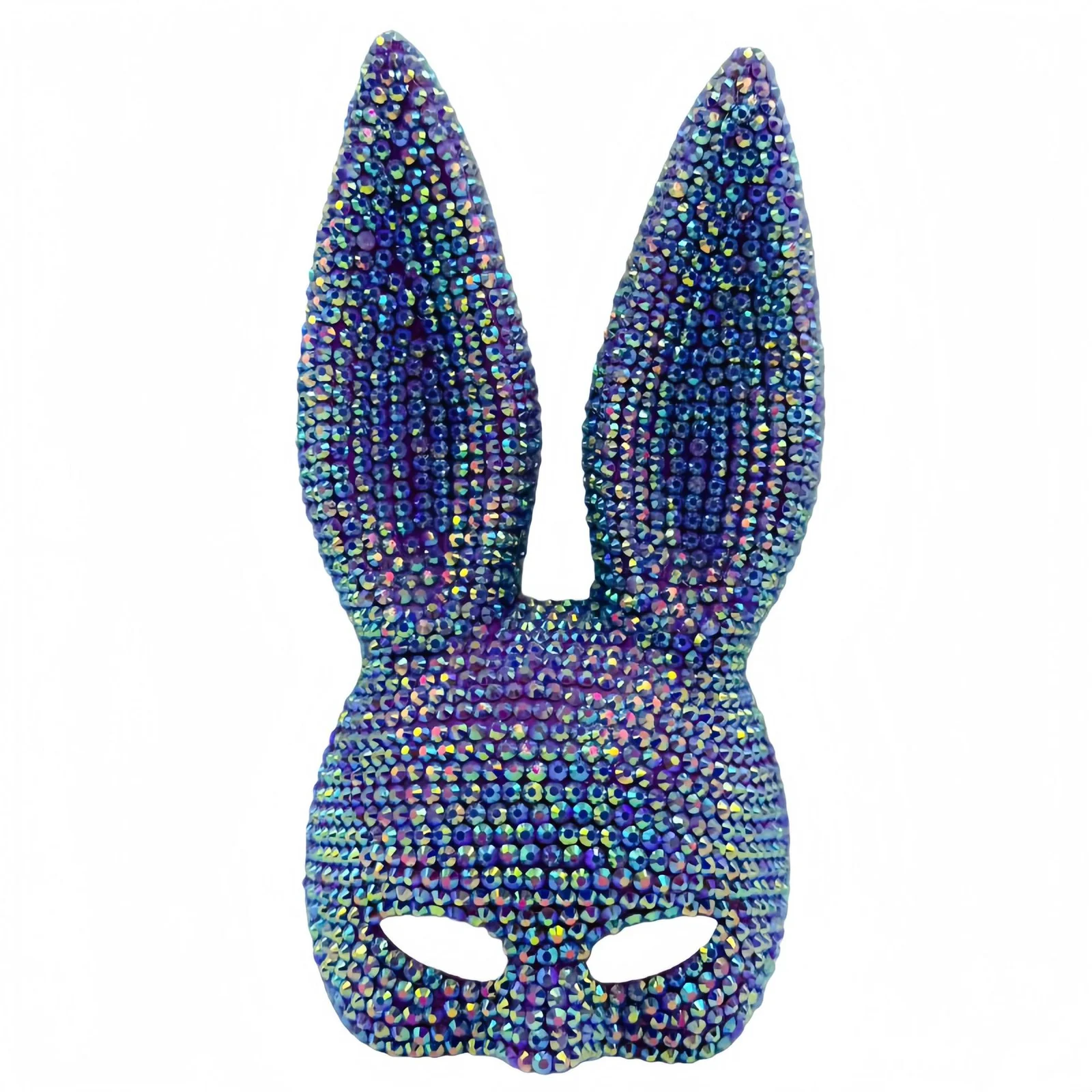 Halloween Animal Party Masquerade Ball, Sequined Rabbit Mask Theatrical Performance… — image 5