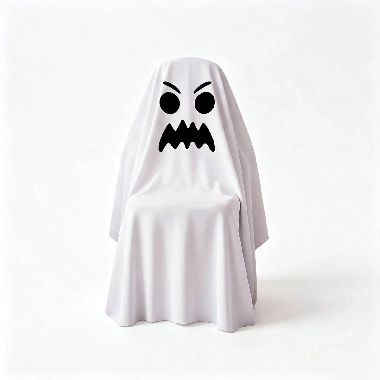 Halloween Decor Ghost Chair Cover Scary Face Double Sided Printed Outdoor Festival… — image 6