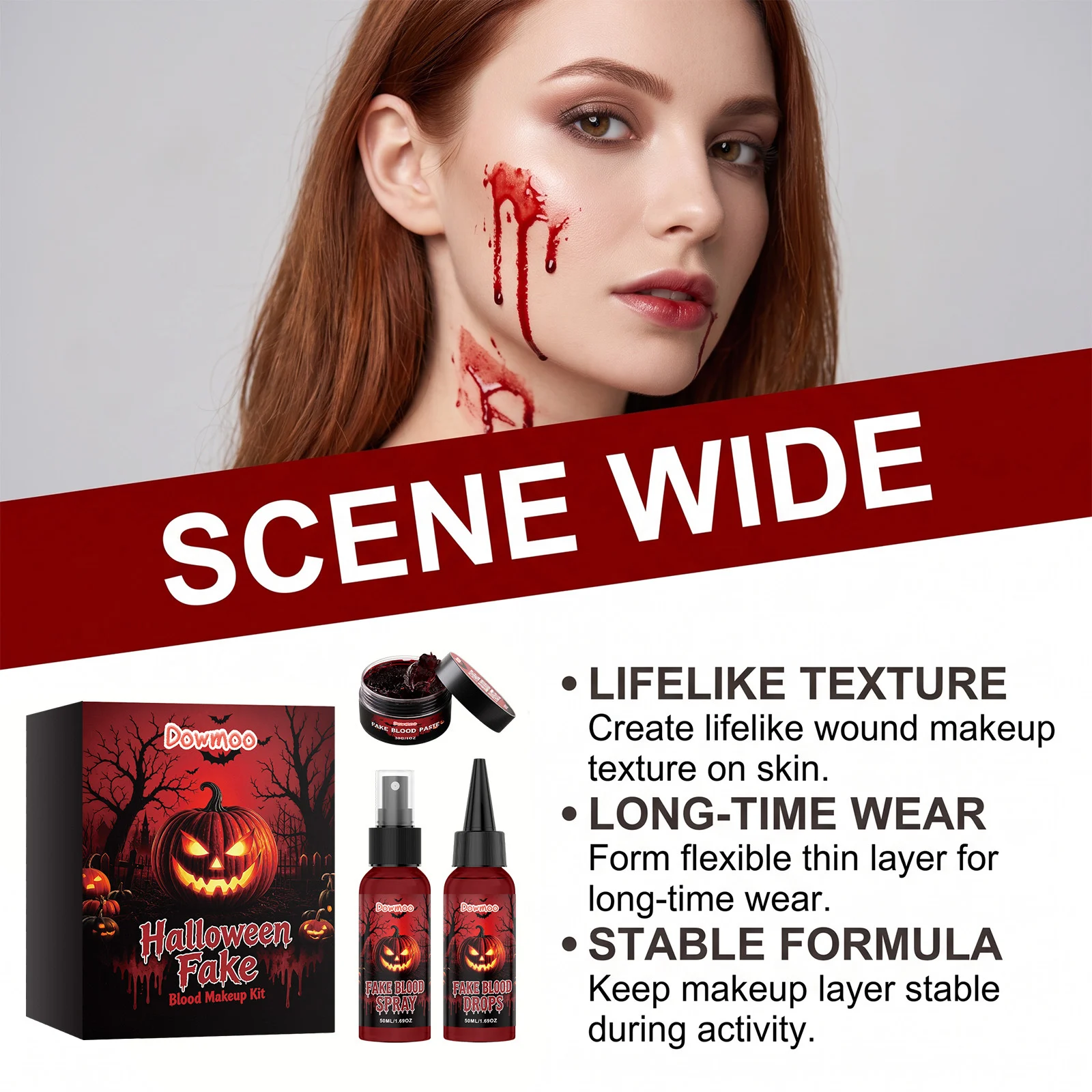 Halloween Fake Blood Makeup Kit — image 5