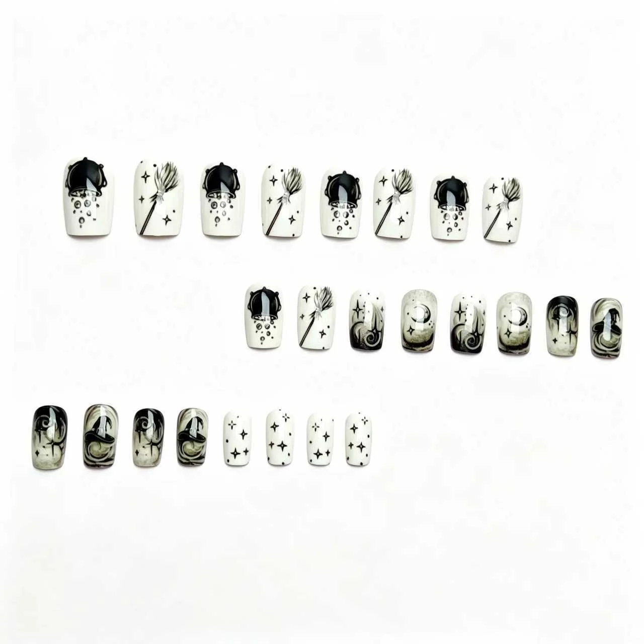 Halloween Medium-length Removable Nail Stickers — image 2