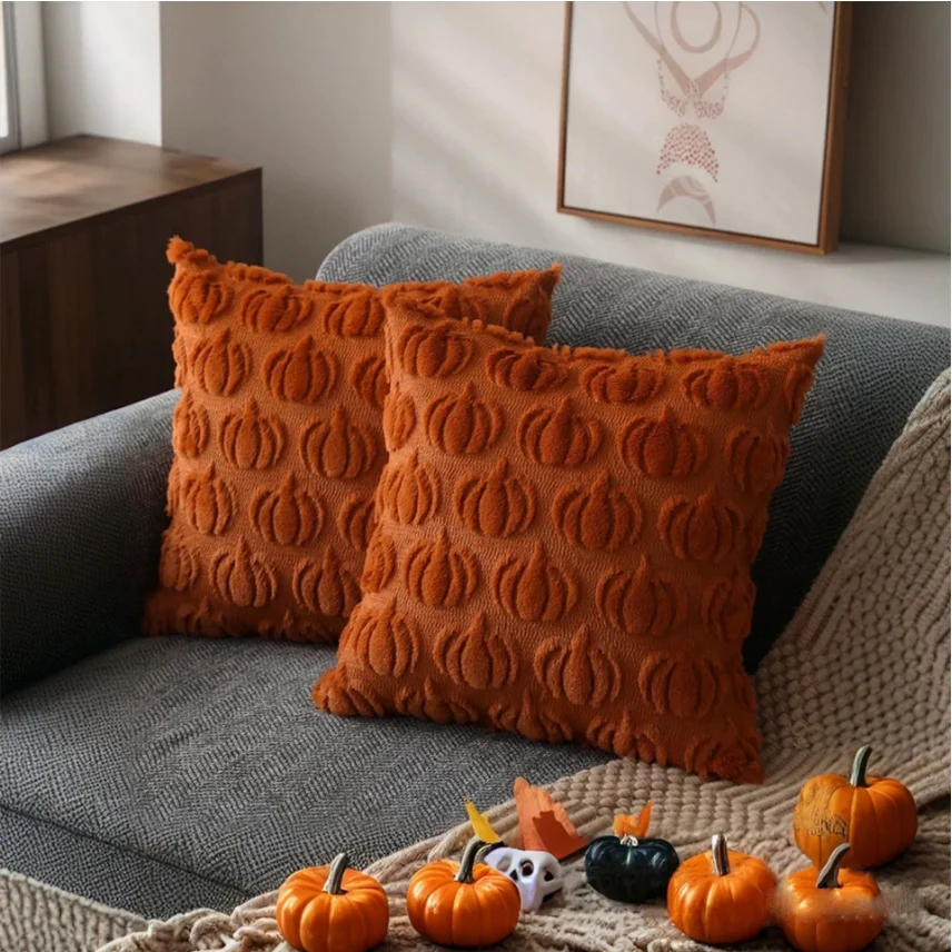 Halloween Pillow Covers 2 Pack, Pumpkin Ghost — image 12