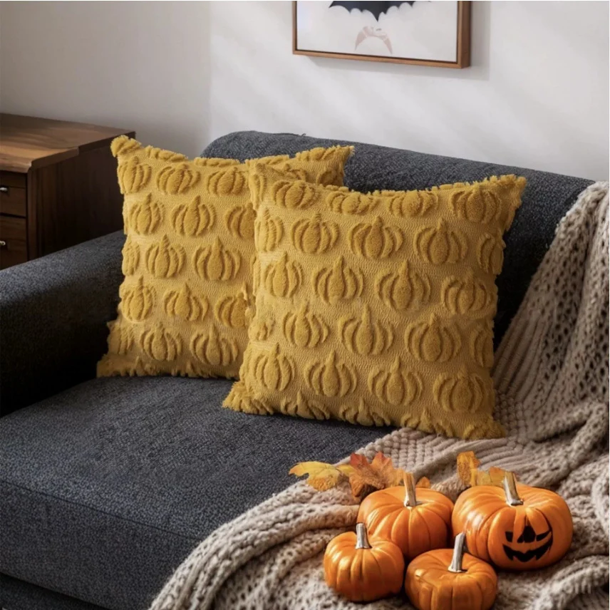 Halloween Pillow Covers 2 Pack, Pumpkin Ghost — image 20