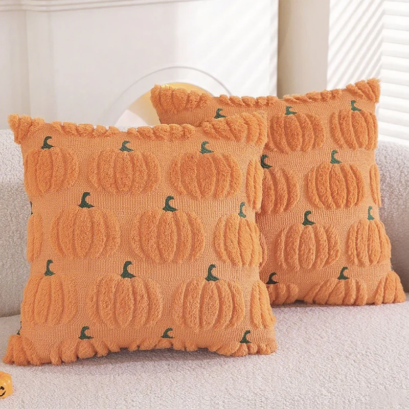 Halloween Pillow Covers 2 Pack, Pumpkin Ghost — image 9