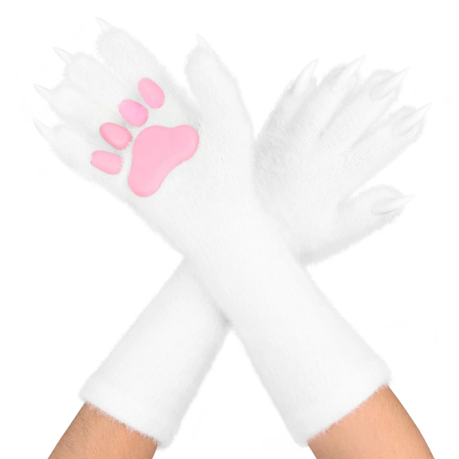 Halloween Silicone Meat Mat Long Gloves — variant image