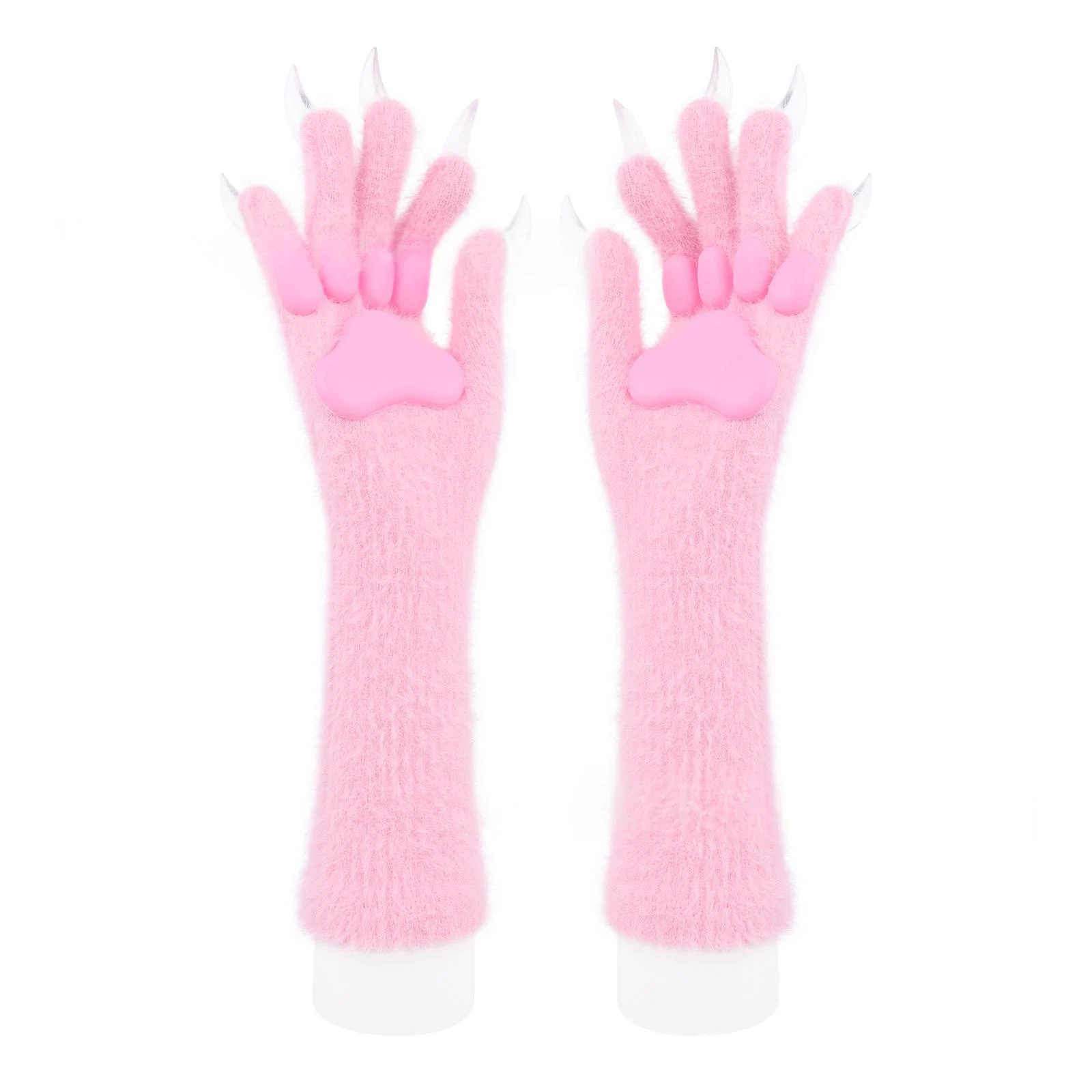 Halloween Silicone Meat Mat Long Gloves — variant image