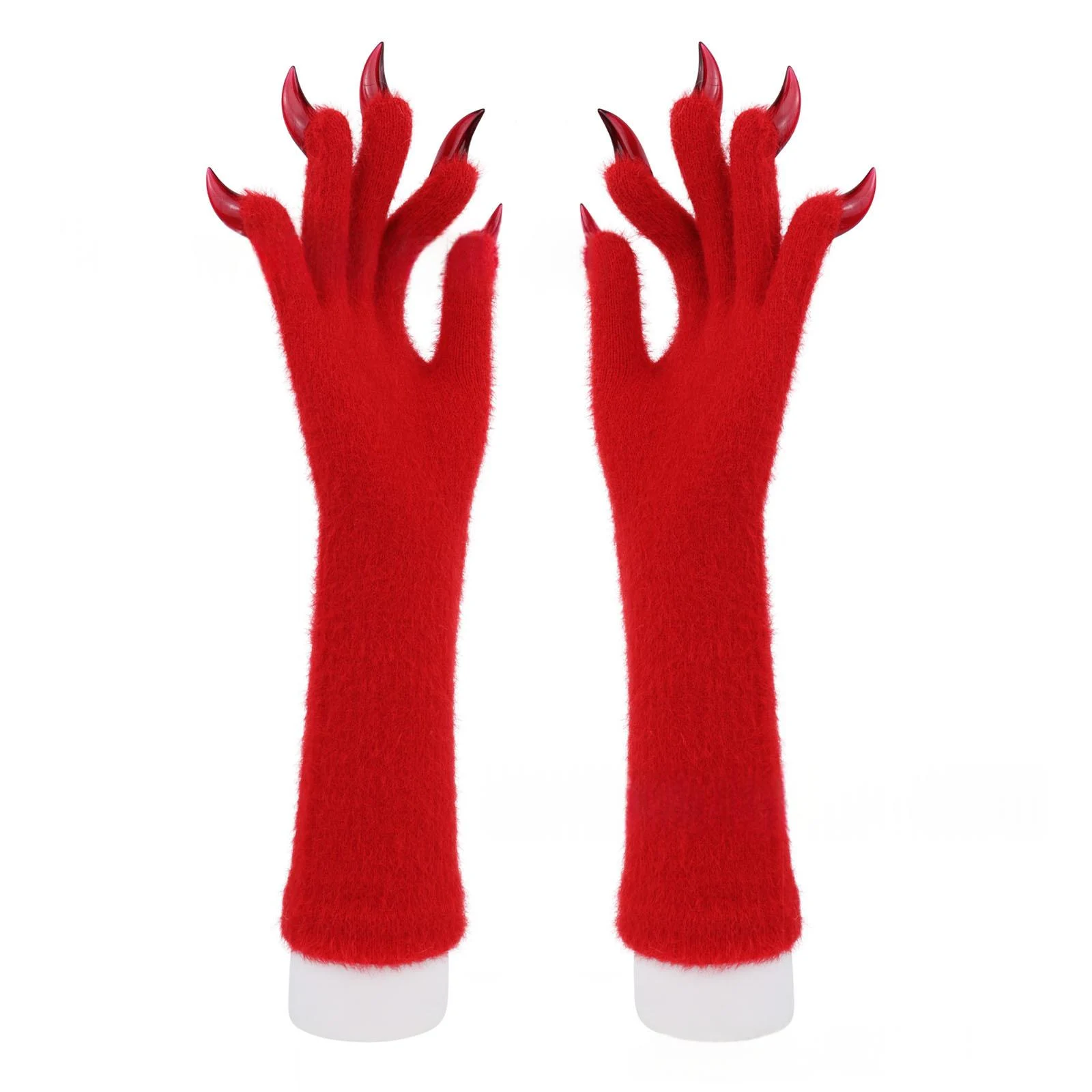 Halloween Silicone Meat Mat Long Gloves — variant image