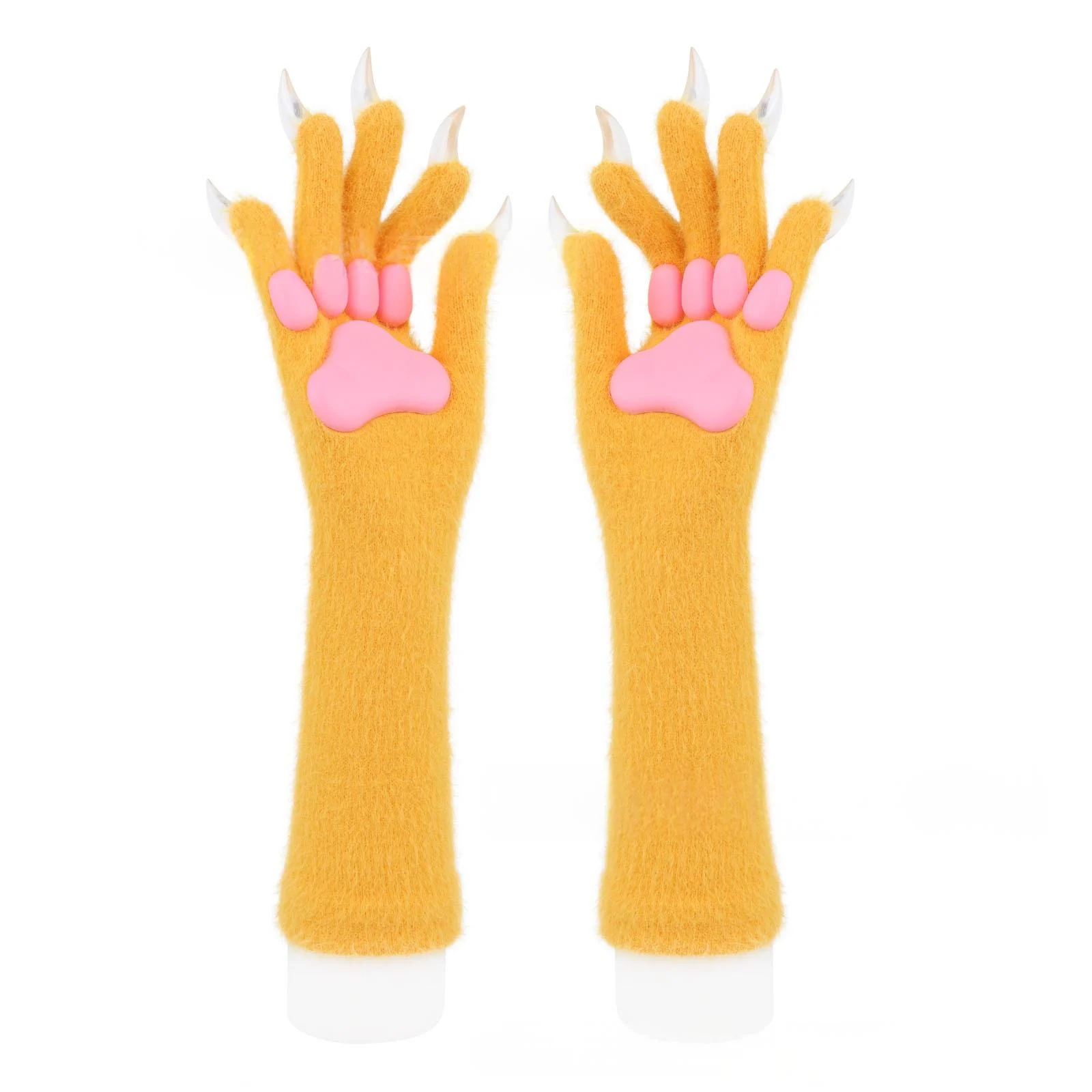 Halloween Silicone Meat Mat Long Gloves — variant image