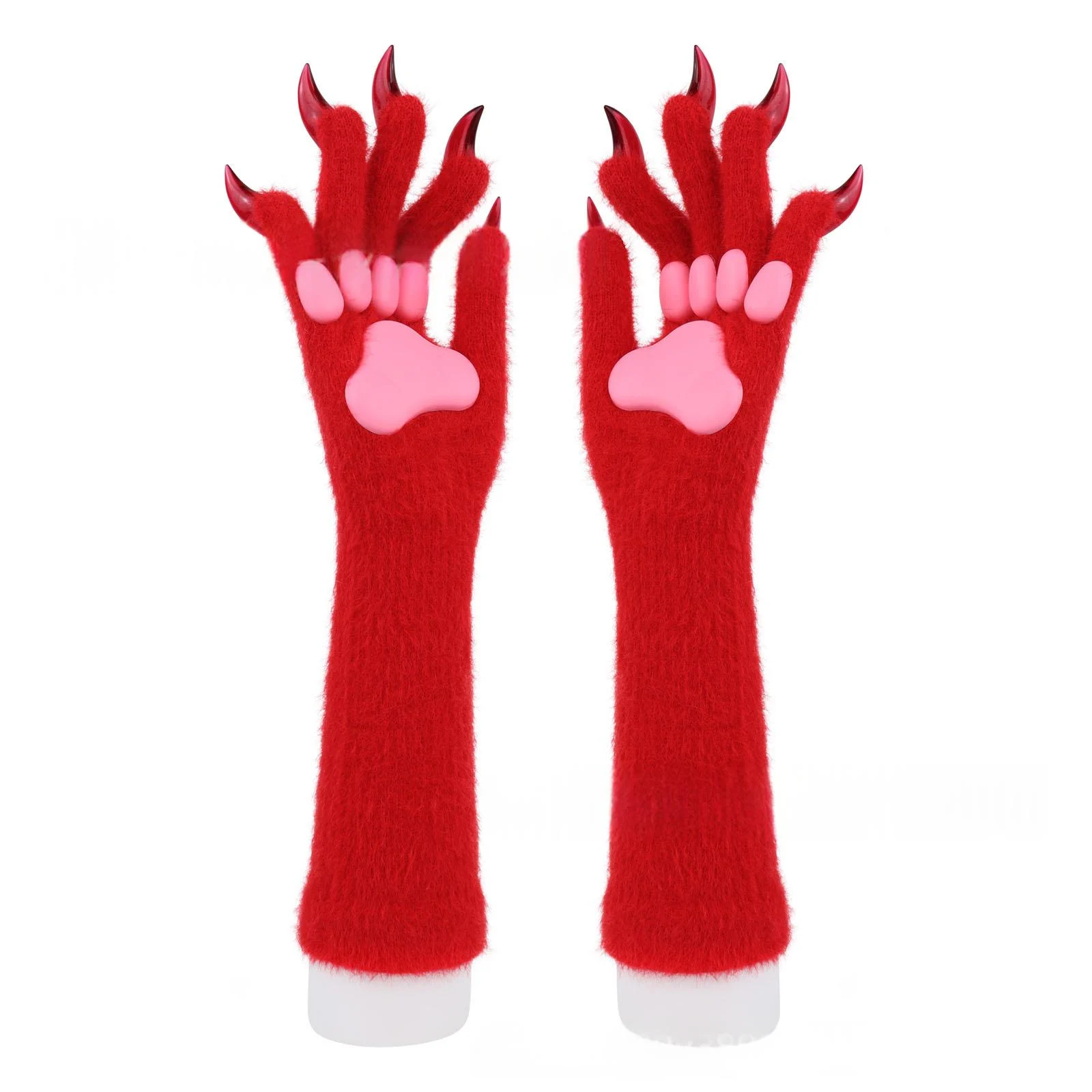 Halloween Silicone Meat Mat Long Gloves — variant image