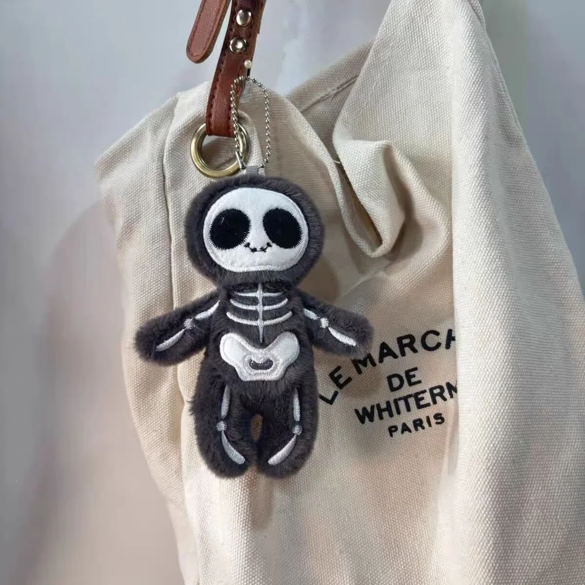 Halloween Skull Plush Doll Pendant — image 5