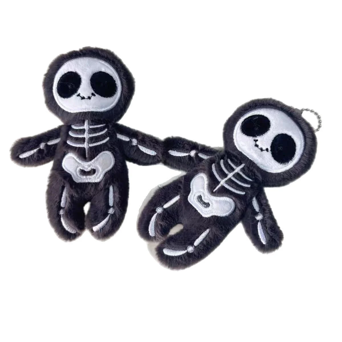 Halloween Skull Plush Doll Pendant — image 2