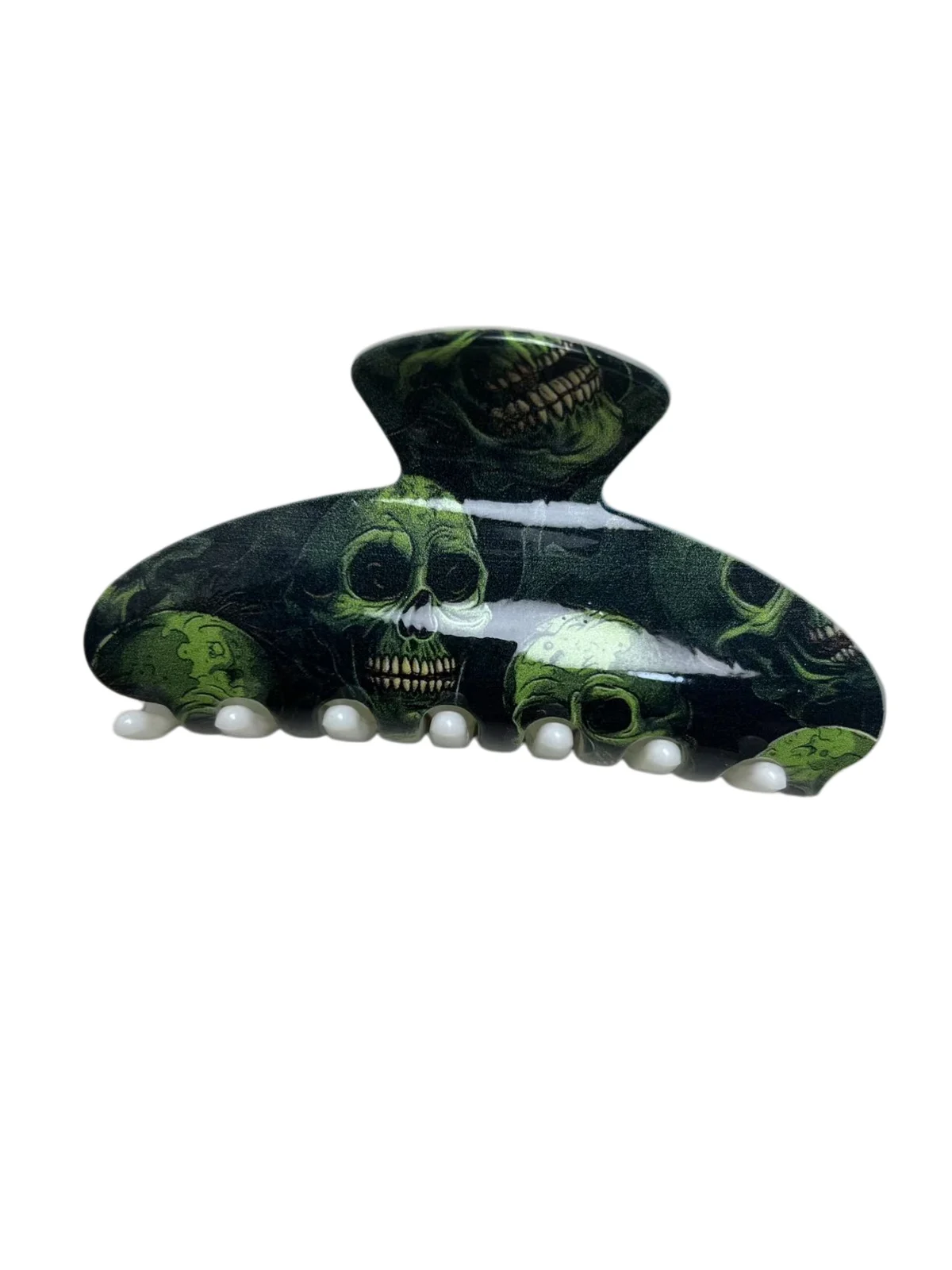 Halloween Skull, Rose, And Shark Hair Clip — image 7