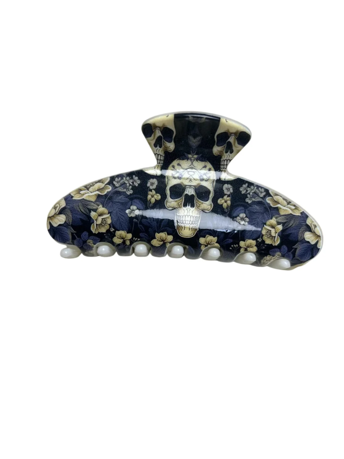 Halloween Skull, Rose, And Shark Hair Clip — image 9