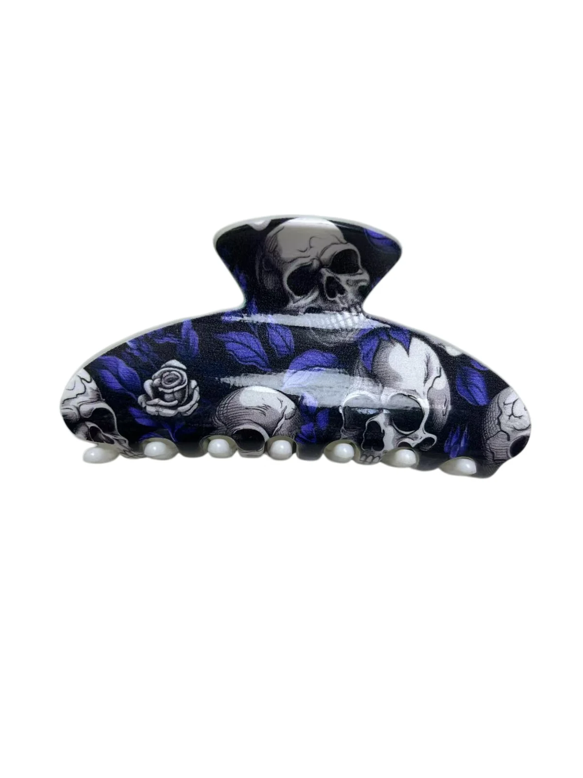 Halloween Skull, Rose, And Shark Hair Clip — image 6
