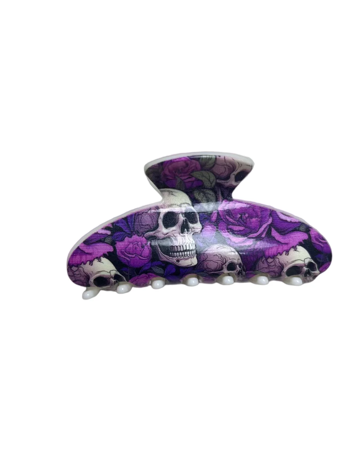 Halloween Skull, Rose, And Shark Hair Clip — image 8