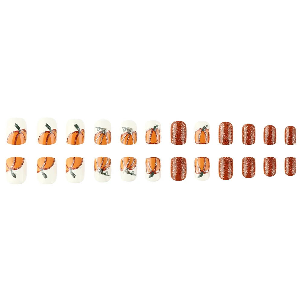 Halloween-style Short Square Ready-to-wear Nails — image 2