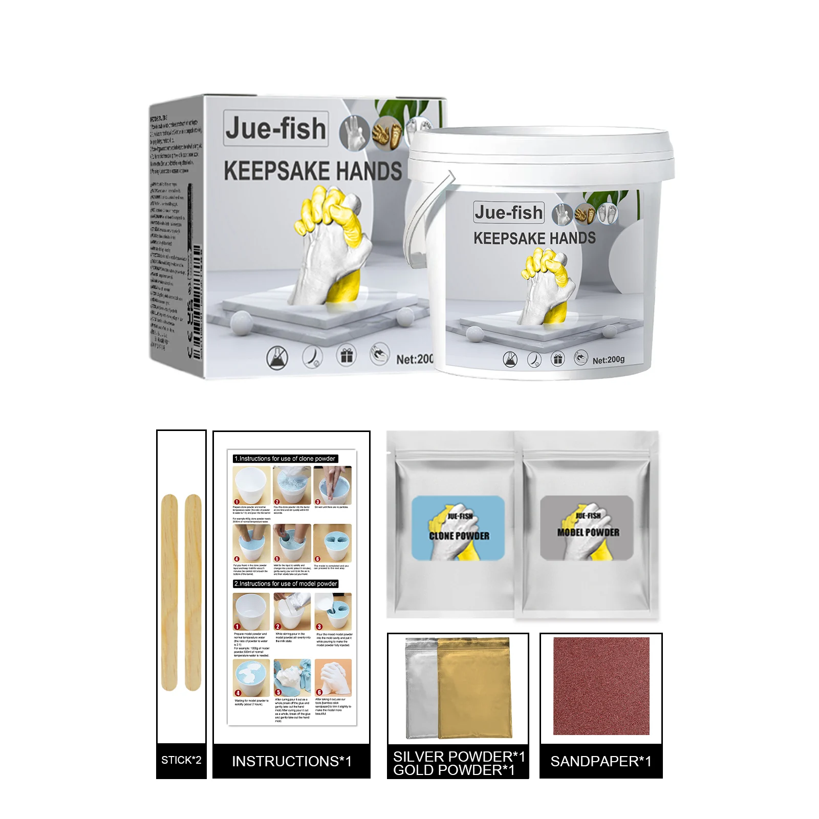 Hand Model Powder Set 1box — image 4