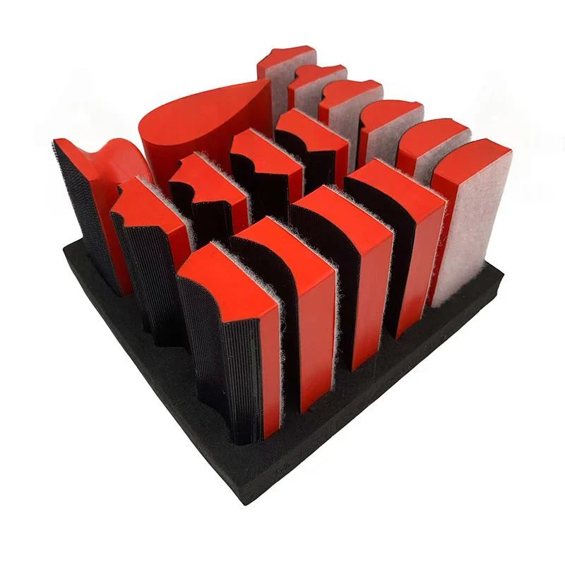 Hand Sandpaper Set With 16-piece Hand-sanding Block Kit — image 2