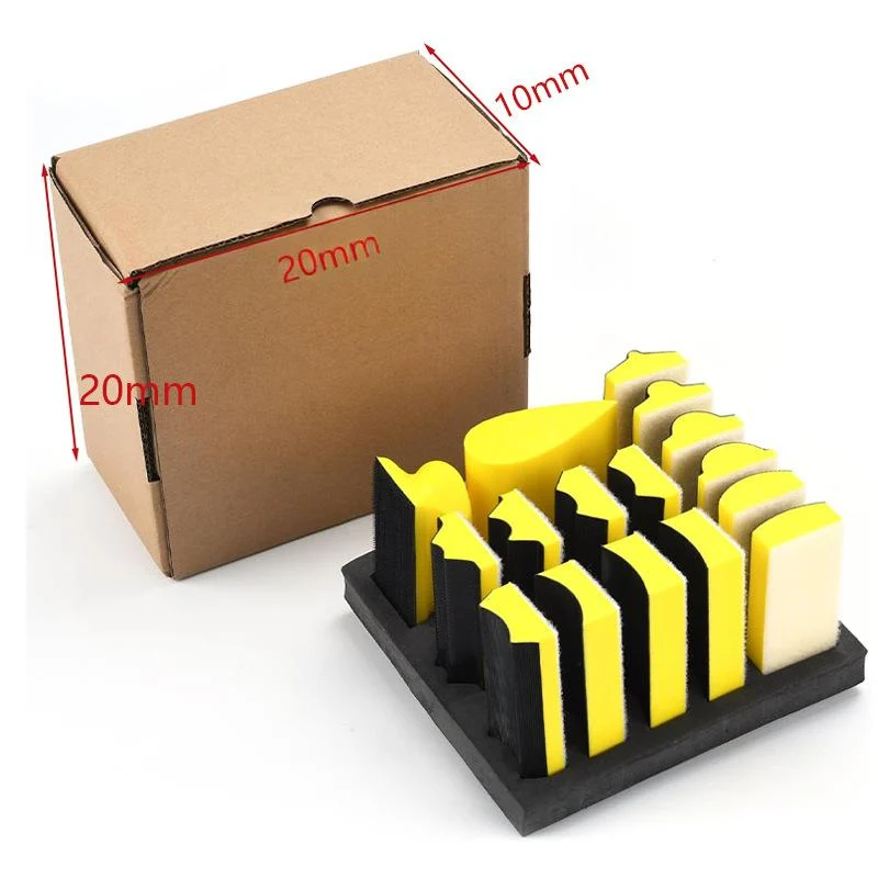 Hand Sandpaper Set With 16-piece Hand-sanding Block Kit — image 6
