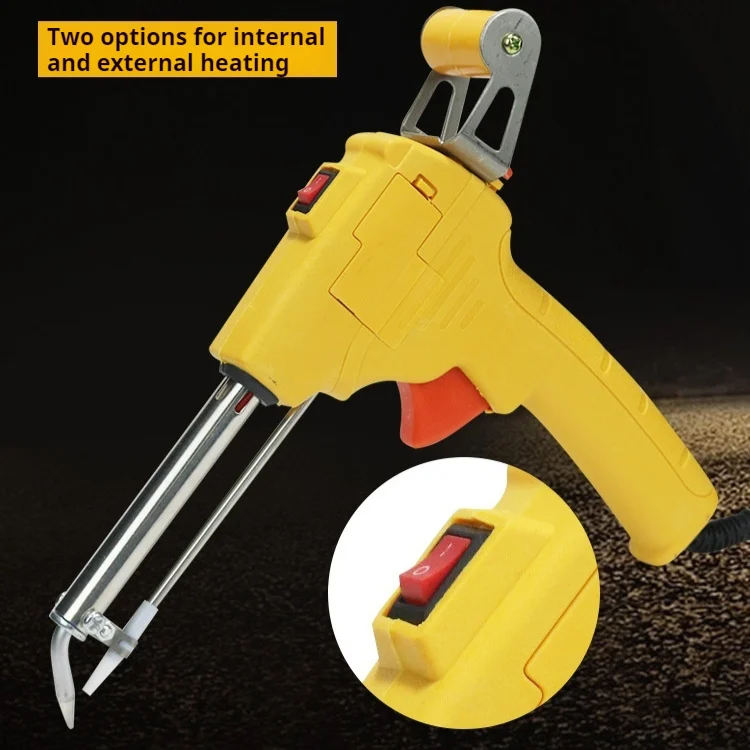 Handheld Electric Soldering Iron External Heating Gun Tin Feeding — image 7