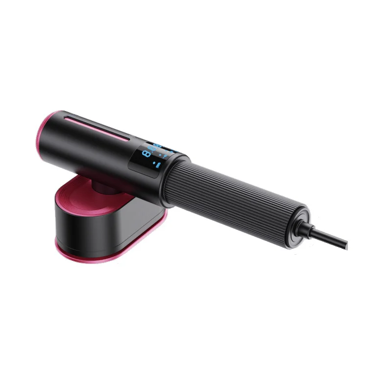 Handheld Steam Garment Steamer With A Rotary Temperature Display For Ironing — image 4