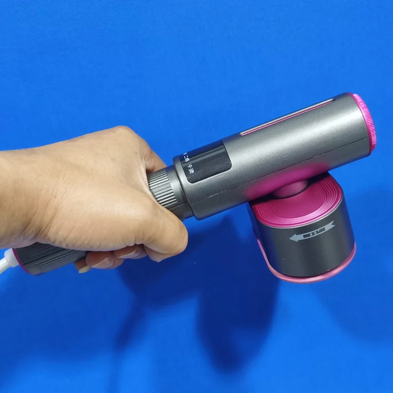 Handheld Steam Garment Steamer With A Rotary Temperature Display For Ironing — image 6