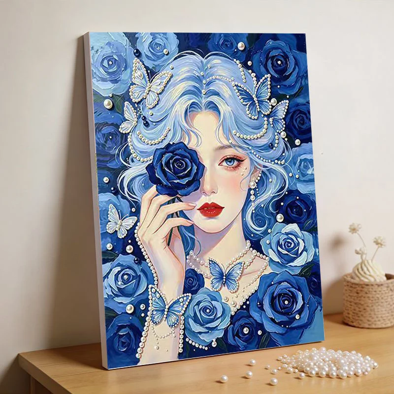 Handmade DIY Pearl Paintingnew Simple Style With Pearls — image 11