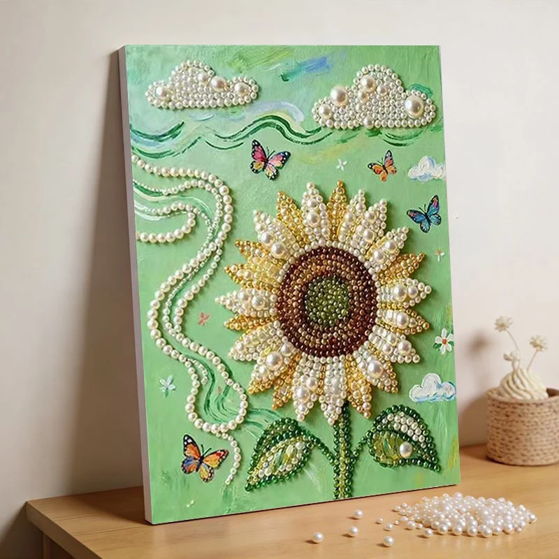 Handmade DIY Pearl Paintingnew Simple Style With Pearls — image 16