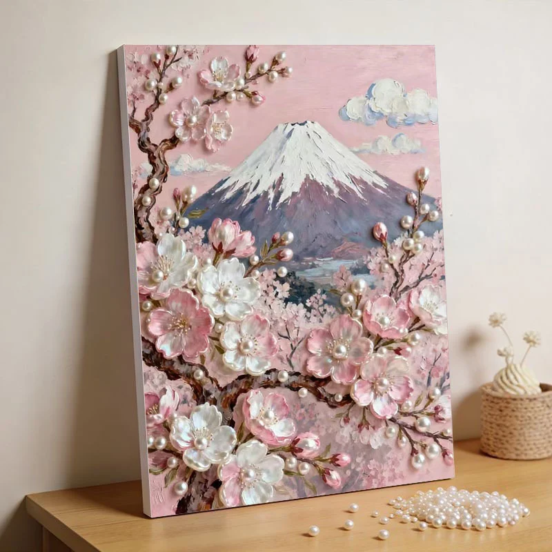 Handmade DIY Pearl Paintingnew Simple Style With Pearls — image 5